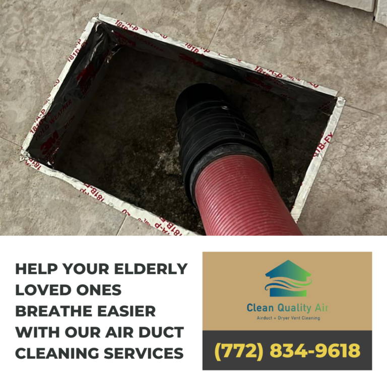 Help Your Elderly Loved Ones Breathe Easier With Our Air Duct Cleaning Services