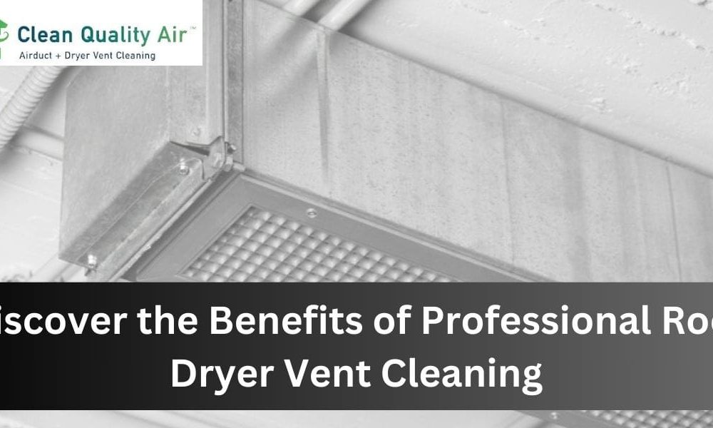 Roof dryer vent cleaning service